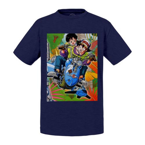 T-Shirt Enfant Pan Et Goku Dragon Ball Manga Dbz