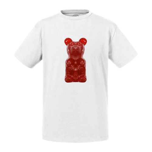 T-Shirt Enfant Ours D'or Rouge Bonbons Gelatine Enfant Gourmandise