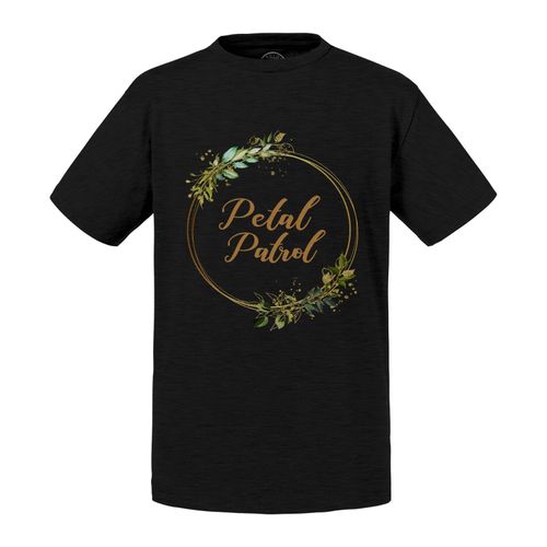 T-Shirt Enfant Petal Patrol Mariage Noces Cercle Fleurs