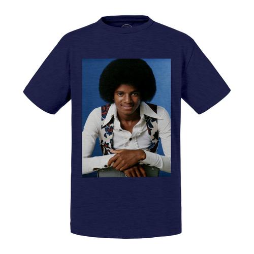 T-Shirt Enfant Michael Jackson Adolescent 1978 Chanteur Pop Star Celebrite