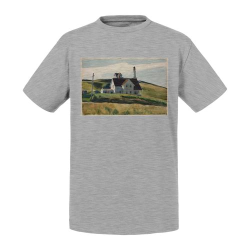 T-Shirt Enfant Hill And Houses Edward Hopper Peinture Realisme Amerique