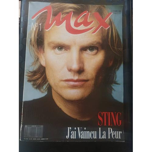 Magazine Max N°1 Sting