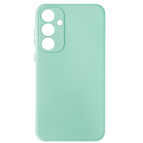 Coque Pour Samsung Galaxy A55 Soft Touch Mat Silicone Flexible Vert Pâle