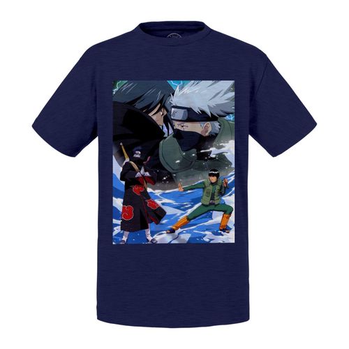 T-Shirt Enfant Kakashi Contre Itachi Gai Kisame Manga Naruto Anime