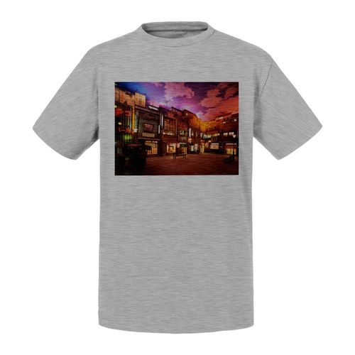 T-Shirt Enfant Ville Japonaise Traditionnelle Japon Ancien
