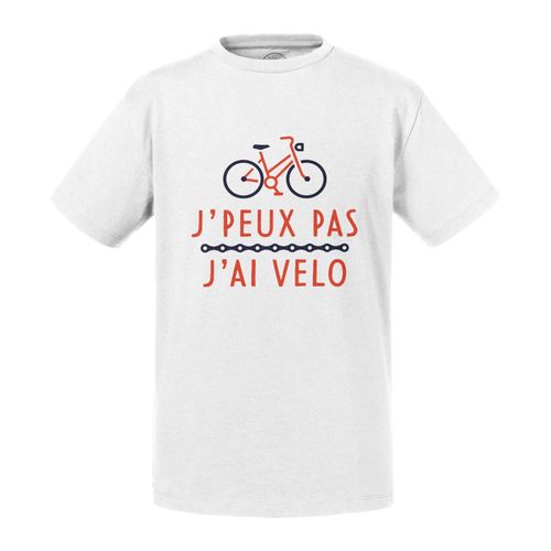 T-Shirt Enfant J'peux Pas J'ai Vélo Cyclisme Vtt Route