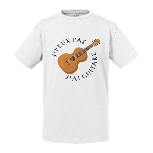 T-Shirt Enfant J'peux Pas J'ai Guitare Rock Classique Acoustique