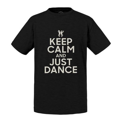 T-Shirt Enfant Keep Calm And Just Dance Parodie Angleterre Danse