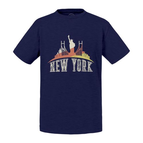 T-Shirt Enfant New York Skyline Voyage Etats Unis Vacances