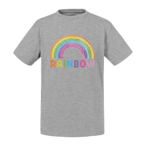 T-Shirt Enfant Rainbow Style Aquarelle Illustration Arc En Ciel