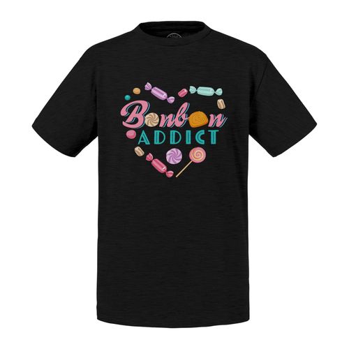 T-Shirt Enfant Bonbon Addict Chocolat Sucette Sucrerie