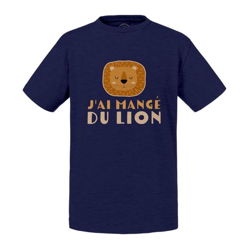 T-Shirt Enfant J'ai Mangé Du Lion Enfant Dessin