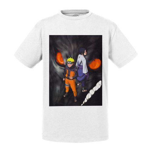 T-Shirt Enfant Naruto Sasuke Demon Manga Ninja Monstre
