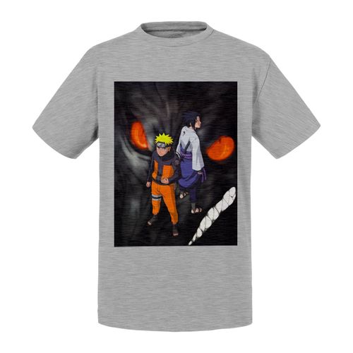 T-Shirt Enfant Naruto Sasuke Demon Manga Ninja Monstre