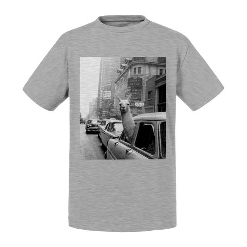 T-Shirt Enfant Lama A Time Square Swag New York Annees 30 Photo Vintage