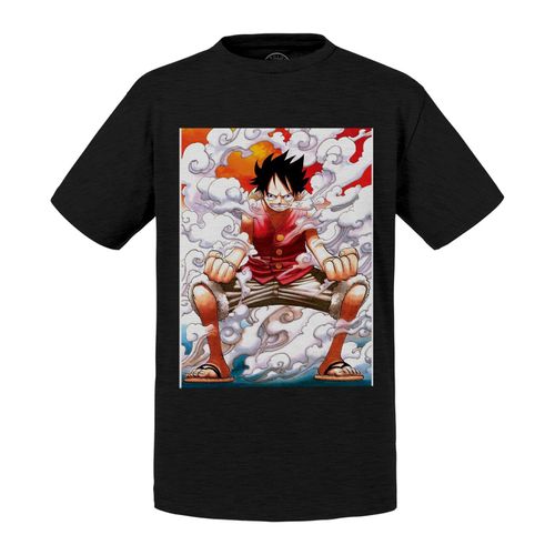 T-Shirt Enfant Luffy Pirate One Piece Haki Manga Anime