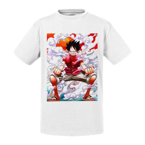 T-Shirt Enfant One Piece Luffy Enervé Manga Anime Japon