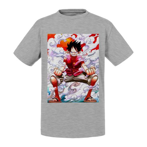 T-Shirt Enfant One Piece Luffy Enervé Manga Anime Japon