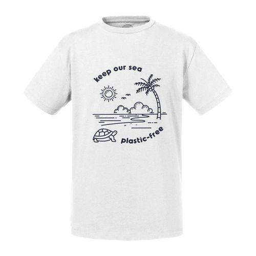 T-Shirt Enfant Keep Our Sea Plastic Free Écologie Environnement Bio Diversité
