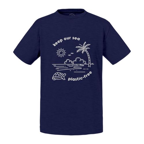 T-Shirt Enfant Keep Our Sea Plastic Free Écologie Environnement Bio Diversité