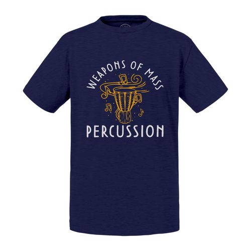 T-Shirt Enfant Weapons Of Mass Percussion Musique Musicien Djembe