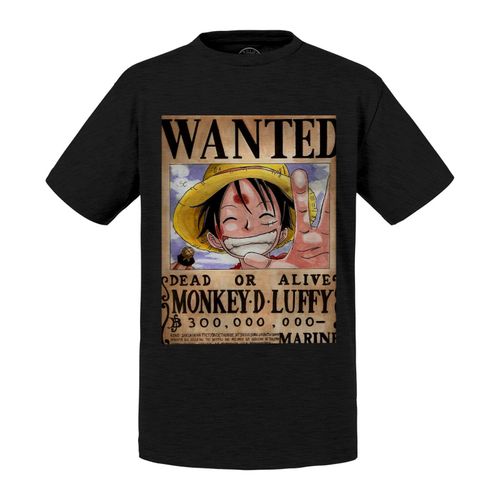 T-Shirt Enfant One Piece Monkey D Luffy Recompense 300 Millions De Berry