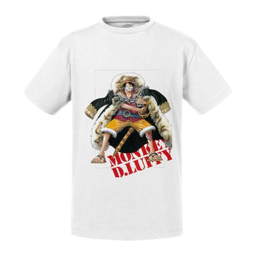 T-Shirt Enfant Monkey D Luffy Roi One Piece Manga Anime Pirate