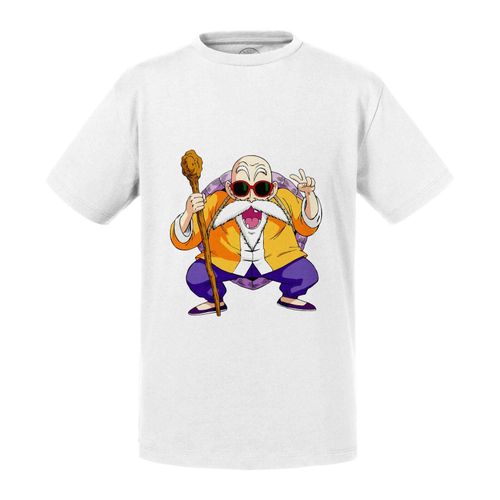 T-Shirt Enfant Enfant Dragon Ball Z Anime Manga Japon Tortue Geniale Kame Sennin Trop Cool V Victoire