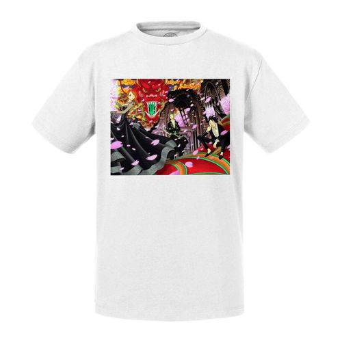 T-Shirt Enfant One Piece Luffy Nami Zoro Dragon Manga
