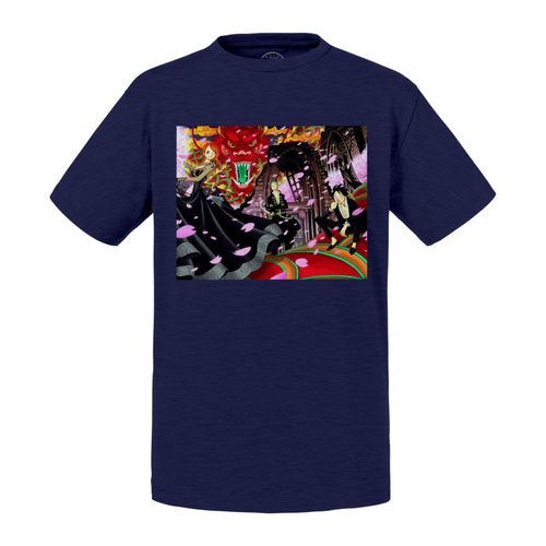 T-Shirt Enfant One Piece Luffy Nami Zoro Dragon Manga
