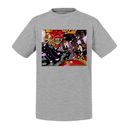 T-Shirt Enfant One Piece Luffy Nami Zoro Dragon Manga