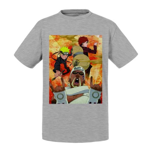 T-Shirt Enfant Naruto Jinchirouki Killer Bee Gaara Ninja Anime Manga