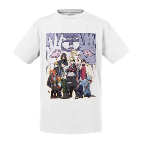T-Shirt Enfant Naruto Boruto Manga Anime Peinture Fan Art