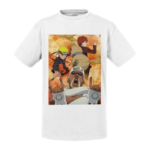 T-Shirt Enfant Naruto Gaara Killer Bee Manga Anime Japon