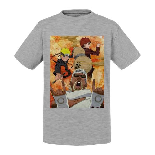 T-Shirt Enfant Naruto Gaara Killer Bee Manga Anime Japon