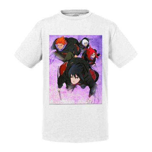 T-Shirt Enfant Sasuke Team Taka Akatsuki Naruto Manga Anime