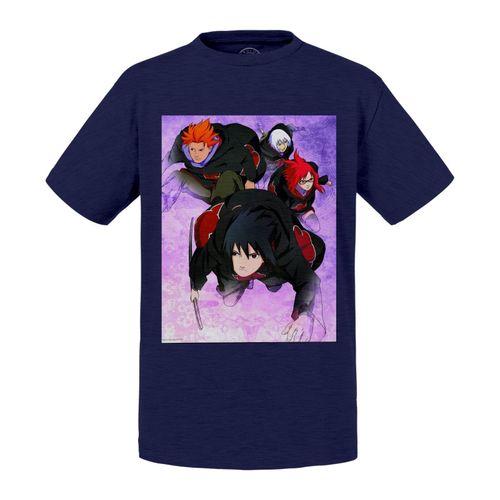 T-Shirt Enfant Sasuke Team Taka Akatsuki Naruto Manga Anime