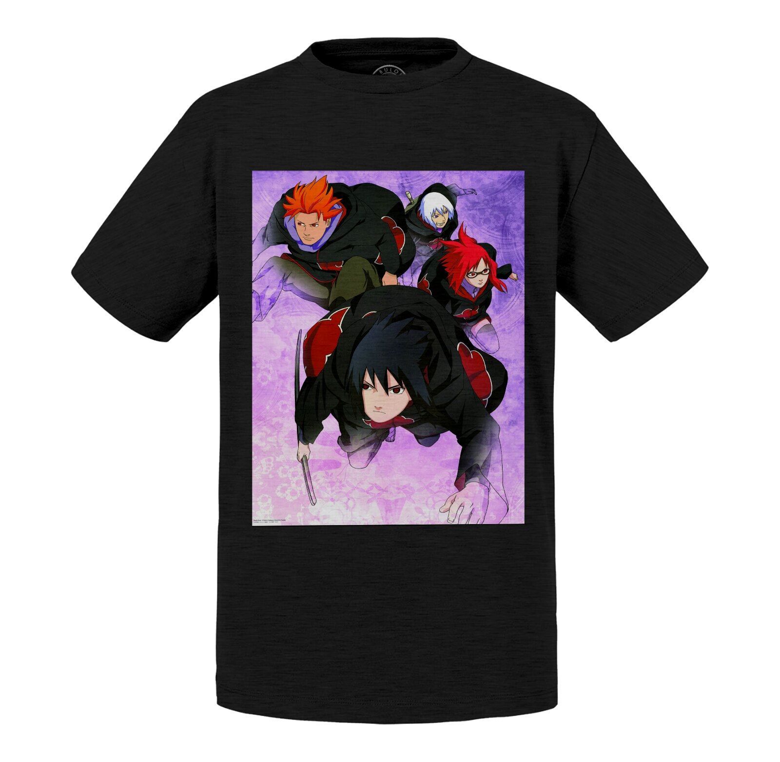 T-Shirt Enfant Sasuke Team Taka Akatsuki Naruto Manga Anime