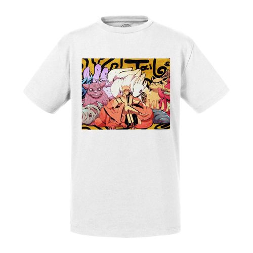 T-Shirt Enfant Naruto Technique Rikudo Sennin Manga Ninja Demons