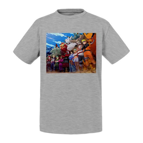 T-Shirt Enfant Naruto Jinchiruki Demons Biju Manga Ninja Monstres