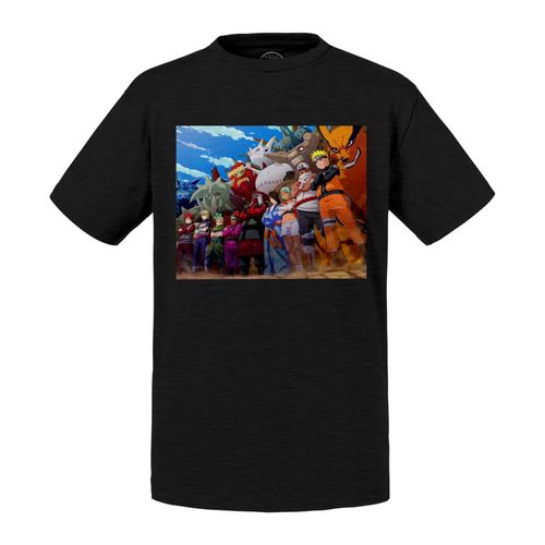 T-Shirt Enfant Naruto Jinchiruki Demons Biju Manga Ninja Monstres