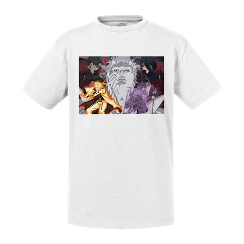 T-Shirt Enfant Naruto Sasuke Obito Manga Anime Japon