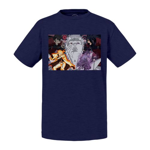 T-Shirt Enfant Naruto Sasuke Obito Manga Anime Japon