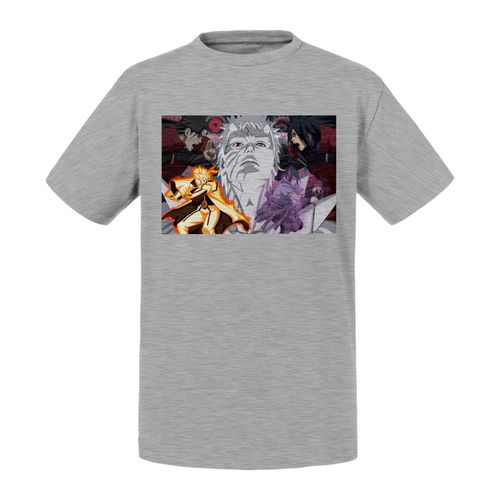 T-Shirt Enfant Naruto Sasuke Obito Manga Anime Japon