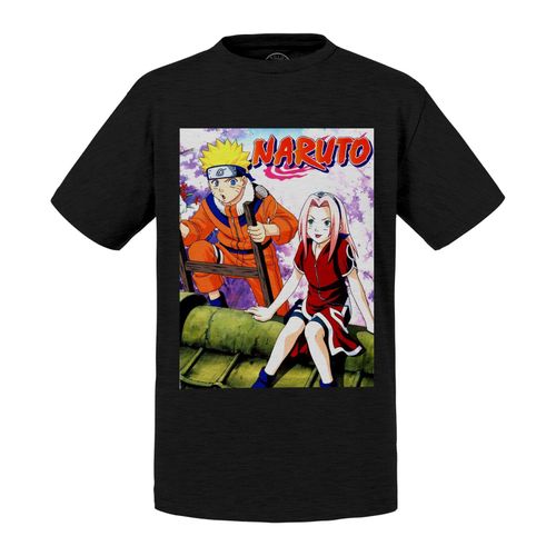 T-Shirt Enfant Naruto Sakura Amoureux Manga Anime Ninja