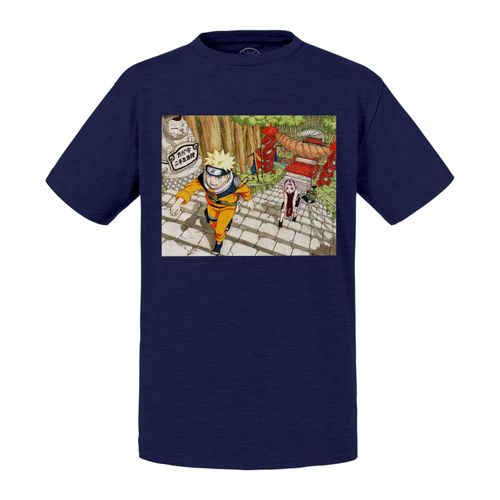 T-Shirt Enfant Naruto Sakura Route Du Chat Manga Ninja Anime