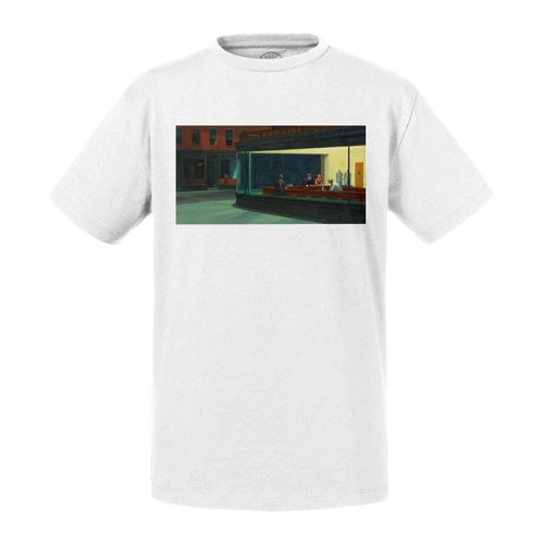 T-Shirt Enfant Nighthawks Edward Hopper Peinture Realisme Amerique