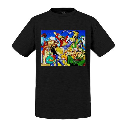 T-Shirt Enfant One Piece C Est La Fete Sur Le Sunny Manga
