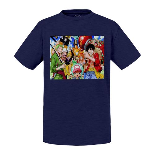 T-Shirt Enfant One Piece Manga Luffy Zoro Sanji Chopers Nami