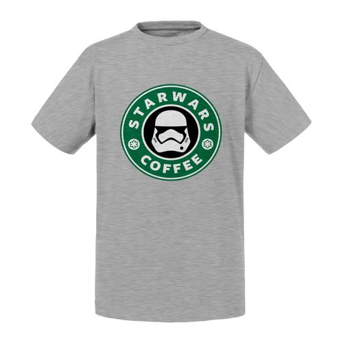 T-Shirt Enfant Star Wars Coffee - Starbucks Parodie Film Series Marque